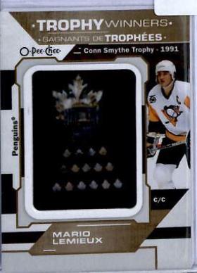 Mario Lemieux #P-42 Hockey Cards 2022 O Pee Chee Patches