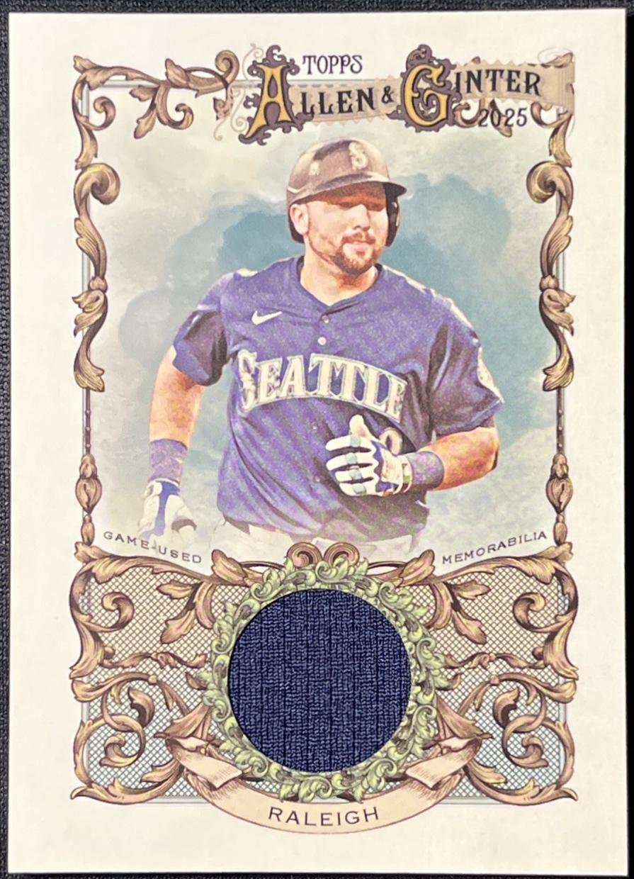 Cal Raleigh #AGR-CRA Prices | 2025 Topps Allen and Ginter Relic ...