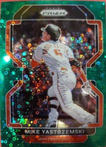 Mike Yastrzemski [Green Donut Circles Prizm] #53