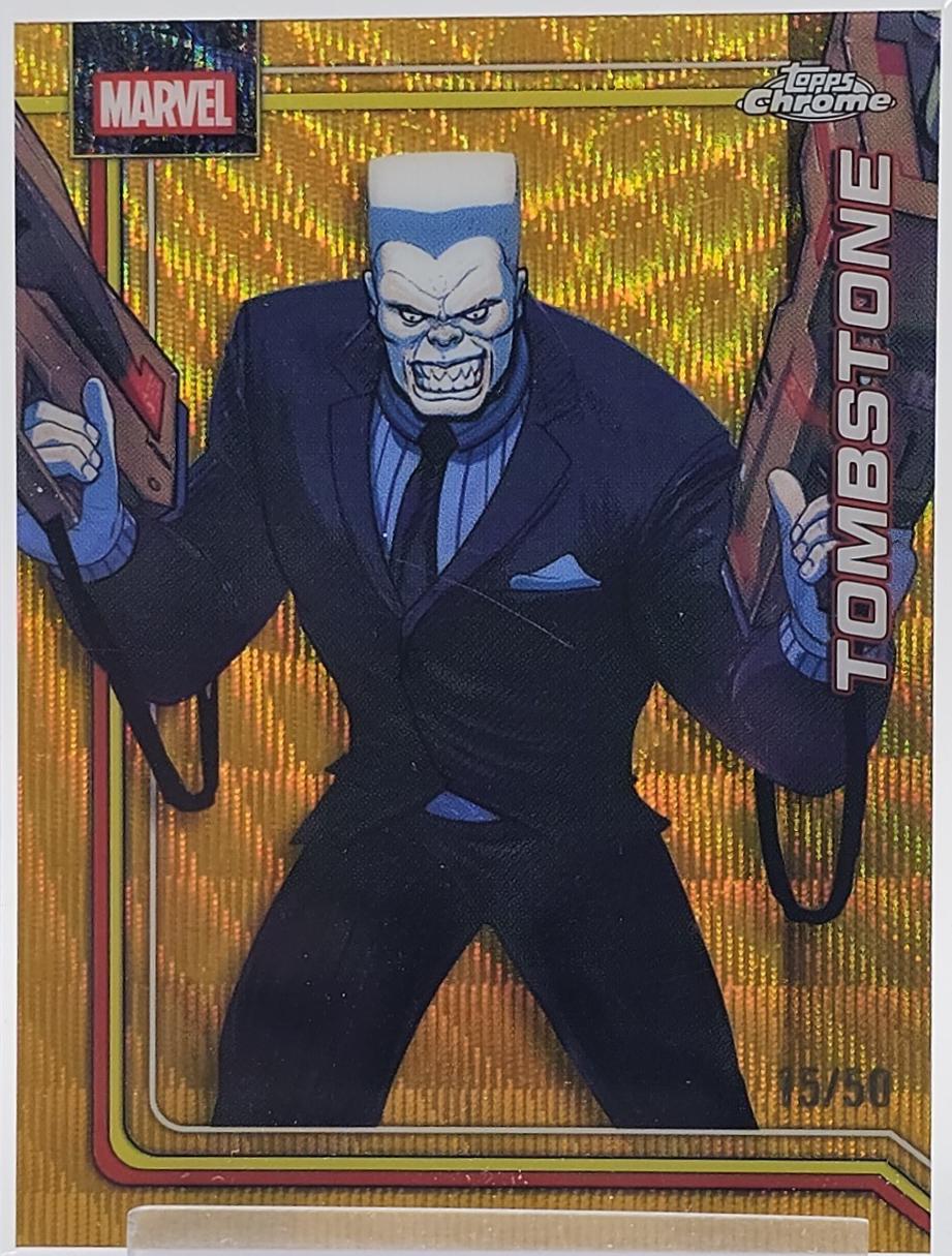 Tombstone Gold Wave Refractor