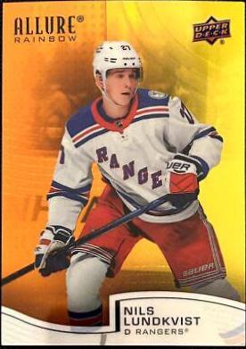 Nils Lundkvist #R-2 2021 Upper Deck Allure Rainbow Hockey