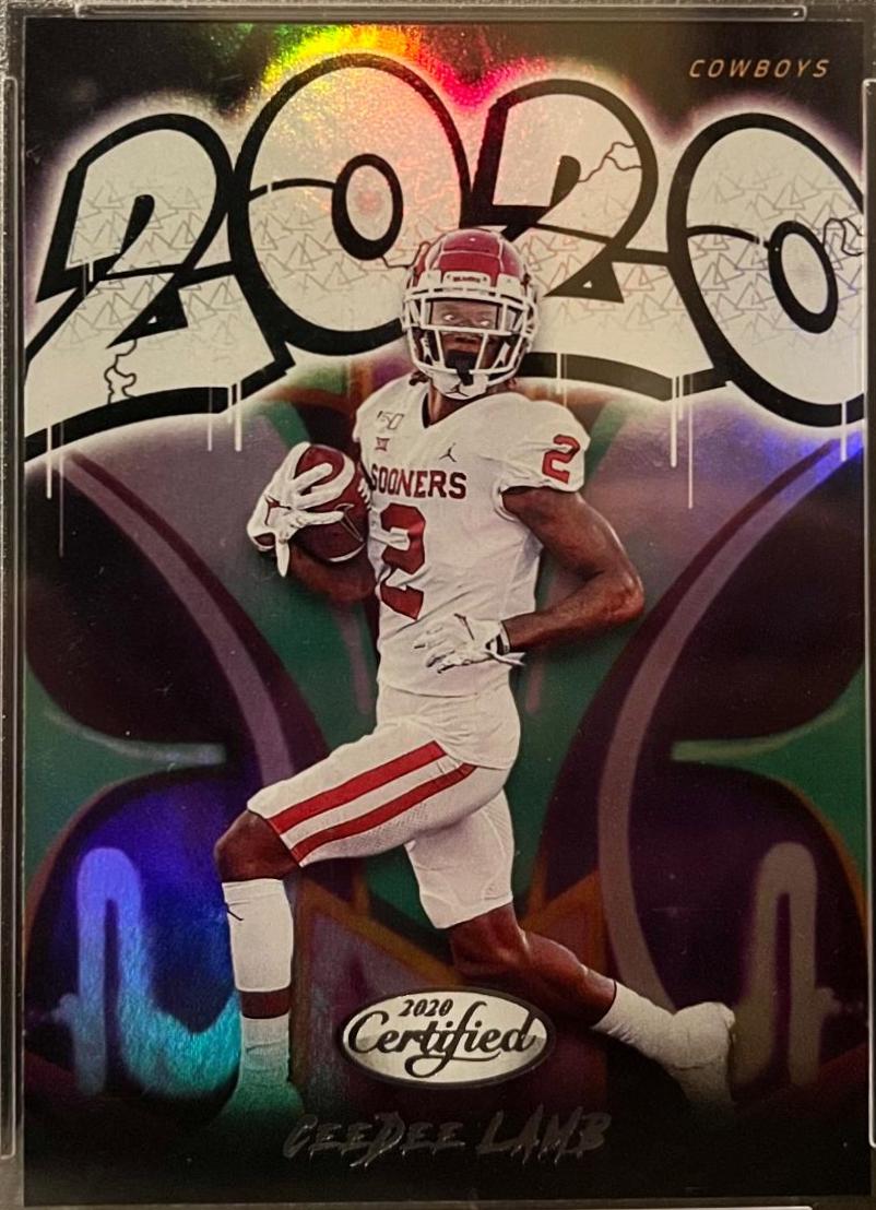 CeeDee Lamb #2020-CL Football Cards 2020 Panini Certified