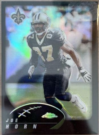 Joe Horn [Black Refractor] #117