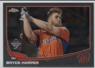 Bryce Harper #MB-30 Baseball Cards 2013 Topps Chrome Update