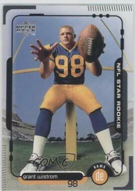 Grant Wistrom #6 Football Cards 1998 Upper Deck