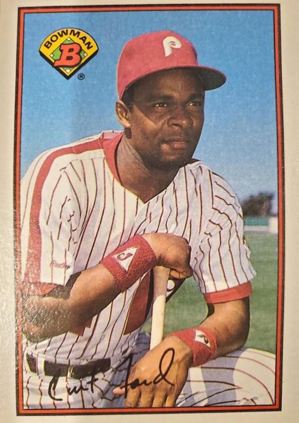 Curt Ford #408 Baseball Cards 1989 Bowman
