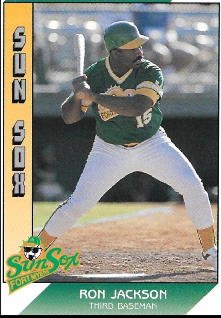 Ron Jackson #5 Baseball Cards 1991 Pacific Senior League