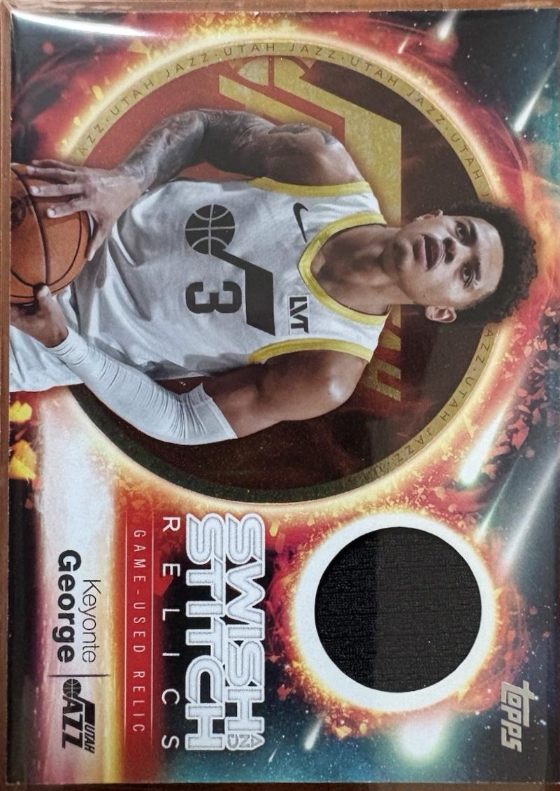 Keyonte George #SST-KG Prices | 2025 Topps Swish and Stitch Relic