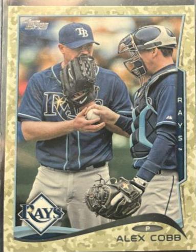 Alex Cobb #176 Baseball Cards 2014 Topps