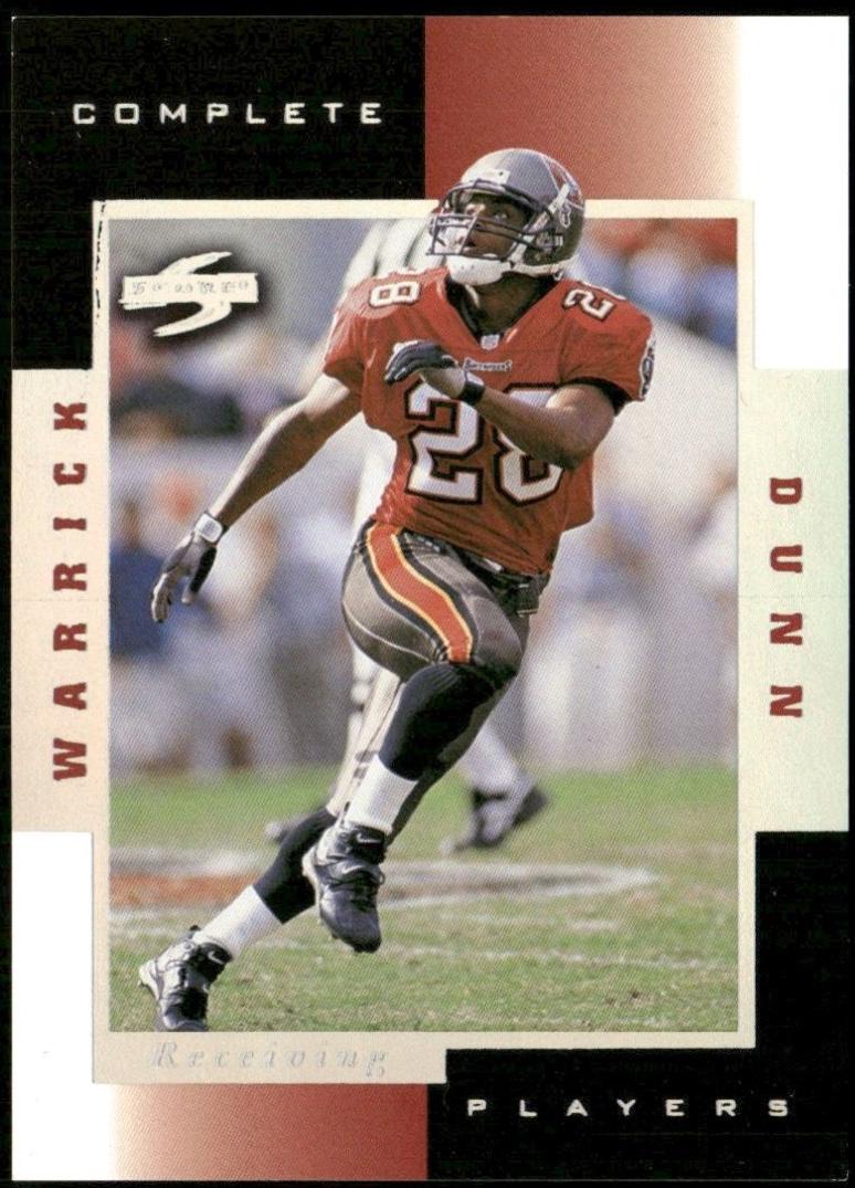 Warrick Dunn #9B Football Cards 1998 Panini Score Complete Players