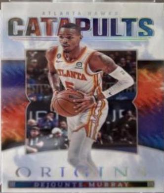 Dejounte Murray #8 Basketball Cards 2022 Panini Origins Catapults