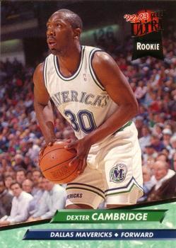Dexter Cambridge #245 Basketball Cards 1992 Ultra