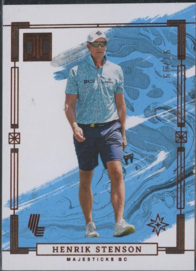 Henrik Stenson #33 2024 Panini Impeccable LIV Golf