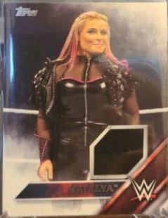 Natalya Wrestling Cards 2016 Topps WWE Shirt Relic