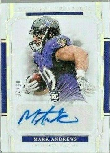 Mark Andrews #118 2018 National Treasures Football