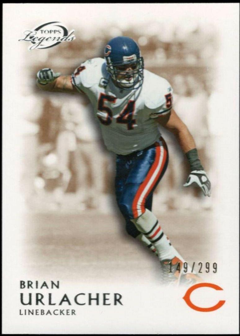Brian Urlacher #11 Football Cards 2011 Topps Legends