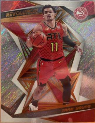 Trae Young #13 Basketball Cards 2019 Panini Revolution