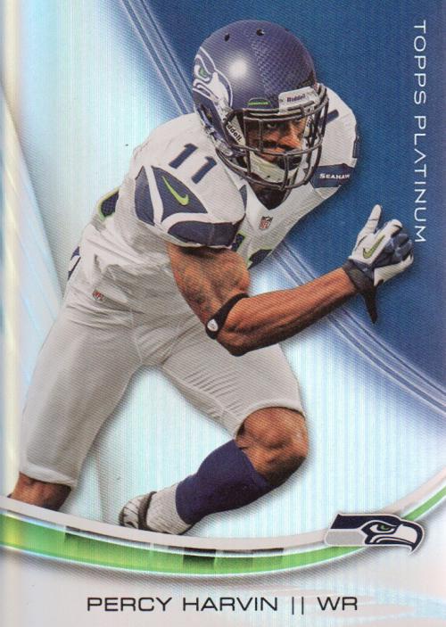 Percy Harvin #25 Football Cards 2013 Topps Platinum