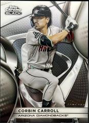 Corbin Carroll [Refractor] #92 Baseball Cards 2025 Topps Chrome Black Prices