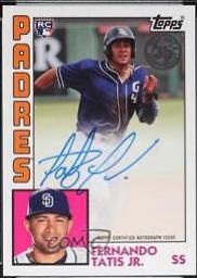 Fernando Tatis Jr. #FT 2019 Topps 1984 Baseball Autographs