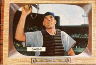 Bill Sarni #30 Baseball Cards 1955 Bowman