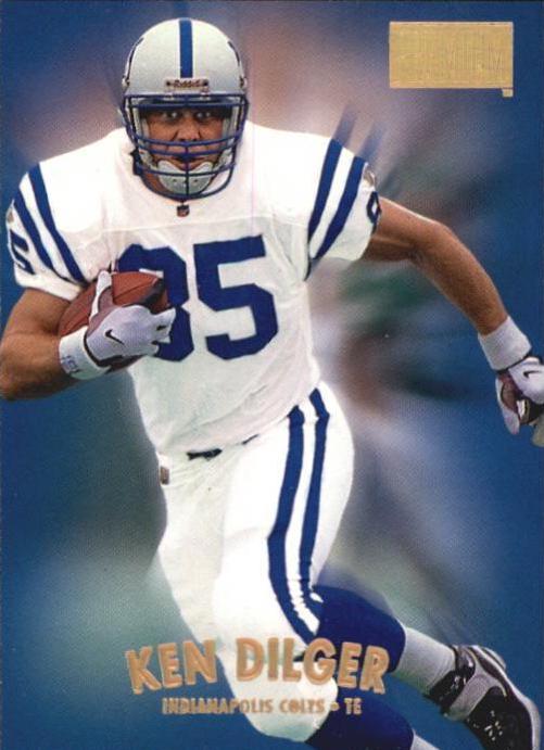 Ken Dilger #10 Football Cards 1997 Skybox Premium