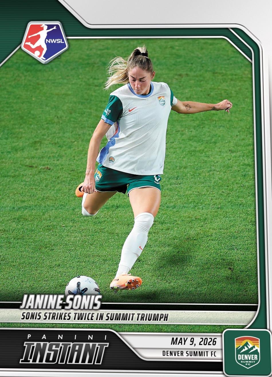 Janine Sonis #60 2026 Panini Instant Nwsl Soccer
