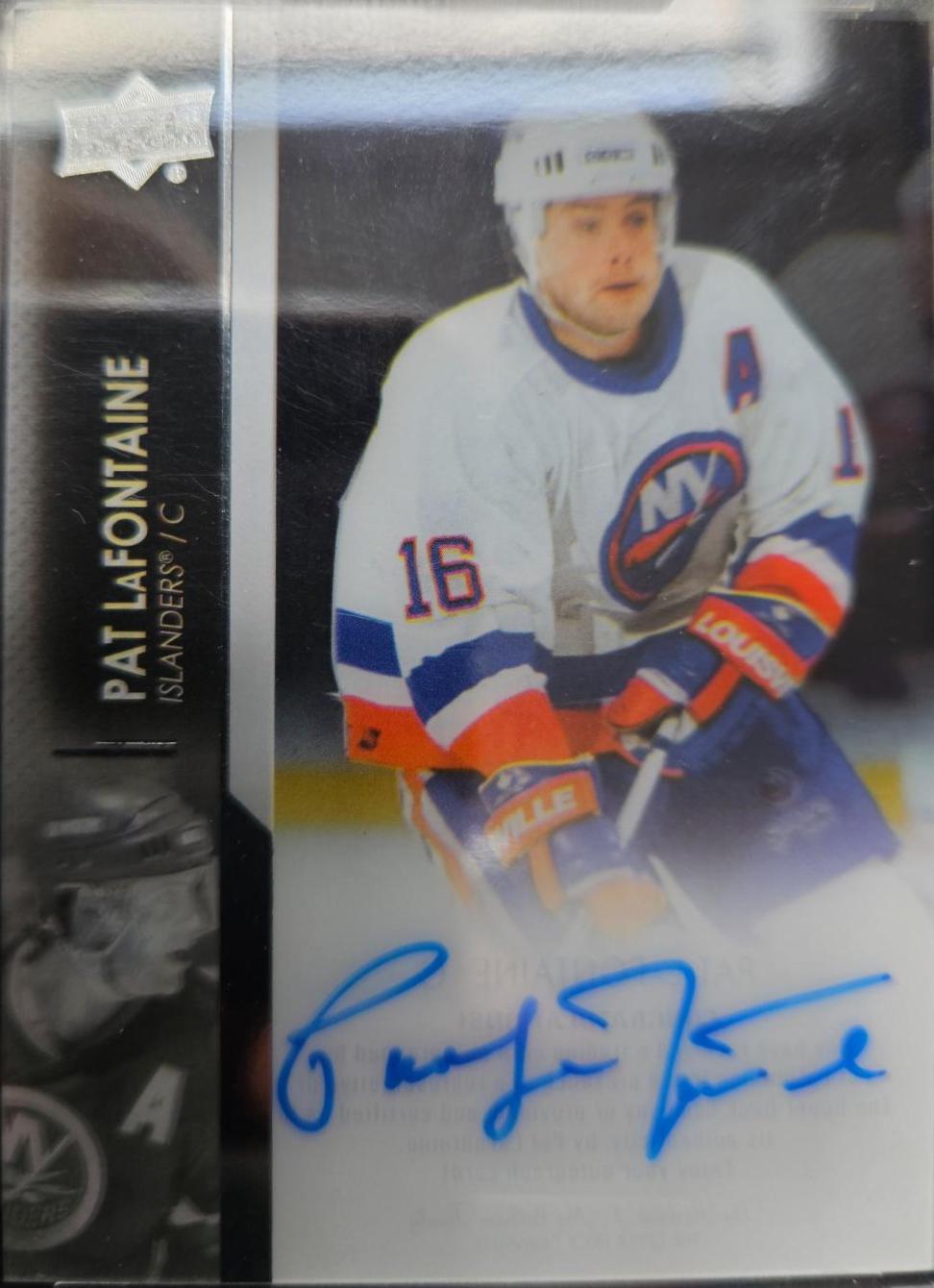 Pat LaFontaine #CC-PL Hockey Cards 2021 Upper Deck Clear Cut