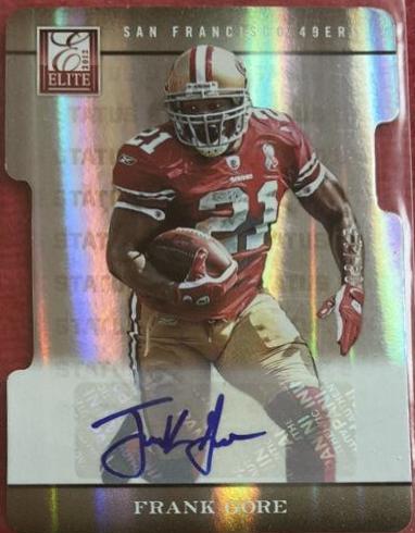Frank Gore #87 2012 Panini Elite Football