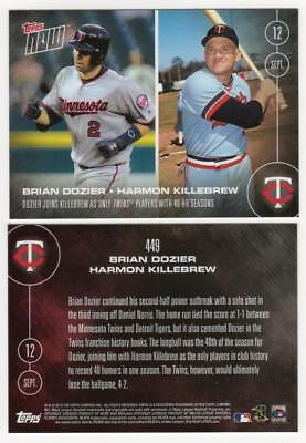 Brian Dozier, Harmon Killebrew #449