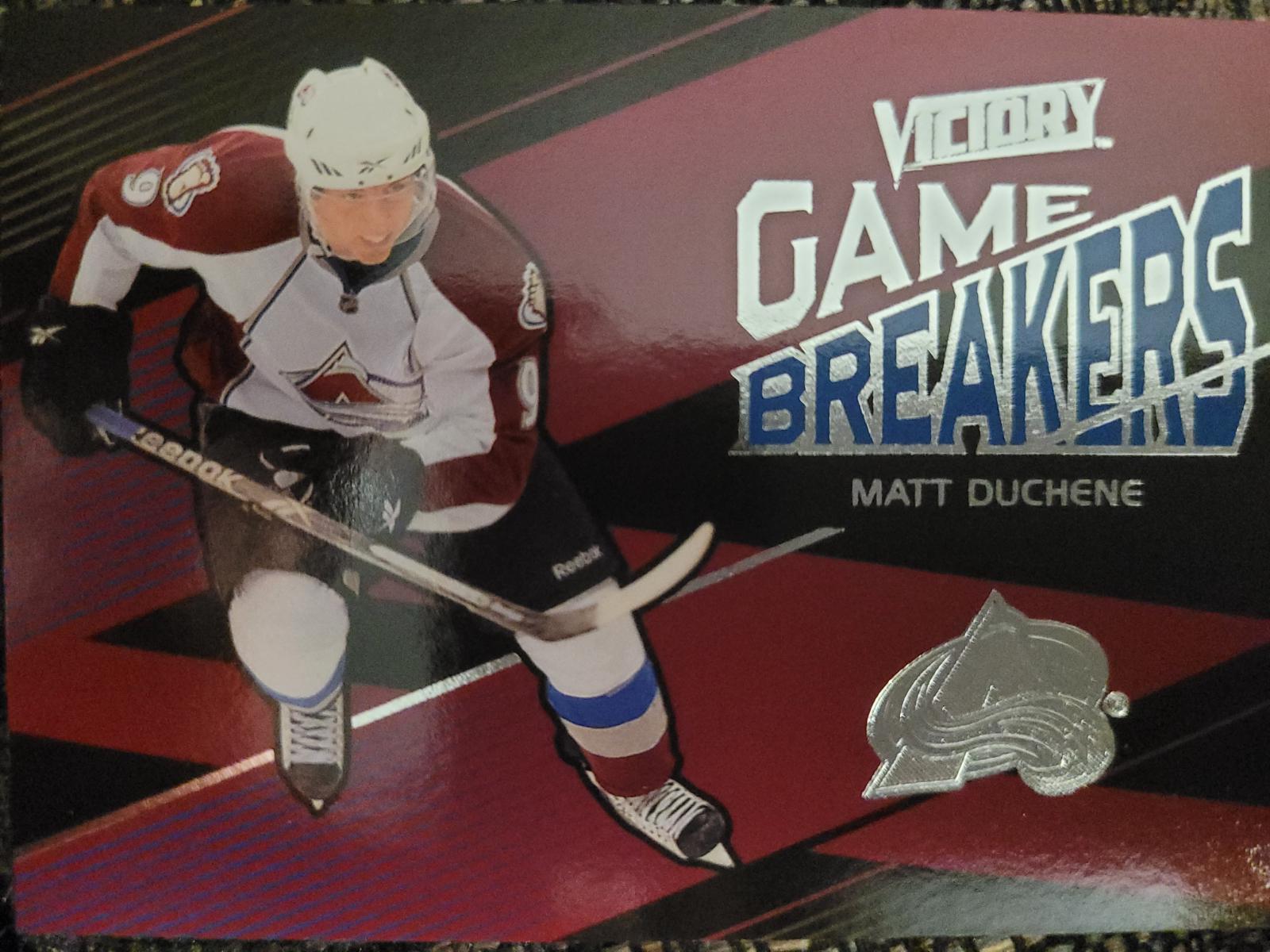 Matt Duchene #GB-MD Hockey Cards 2010 Upper Deck Victory Game Breakers