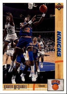 Xavier McDaniel #495 Basketball Cards 1991 Upper Deck