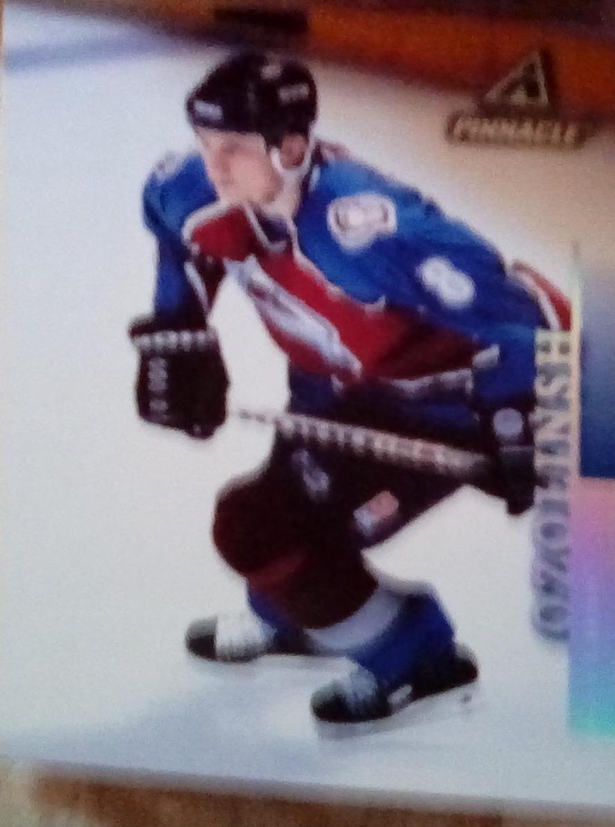 Snacks Ozolinsh #128 Hockey Cards 1997 Pinnacle