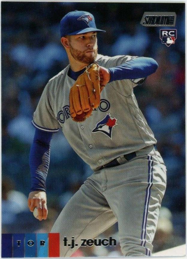T.J. Zeuch #294 Baseball Cards 2020 Stadium Club