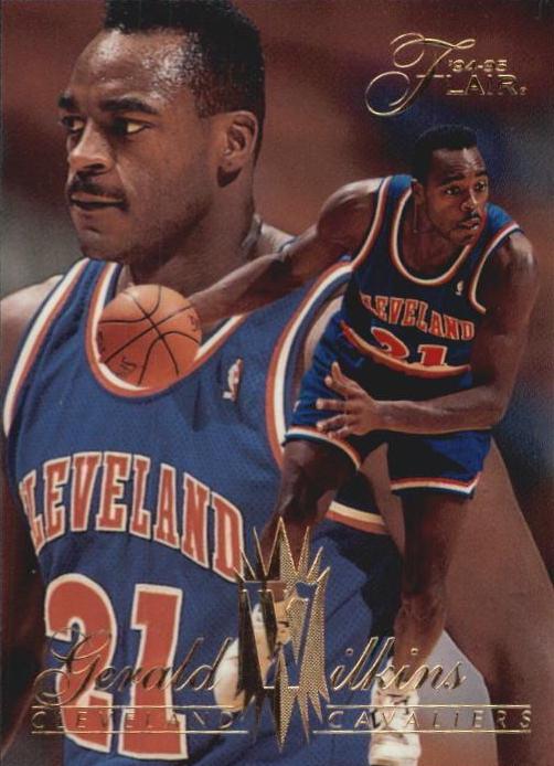 Gerald Wilkins #31 Basketball Cards 1994 Flair