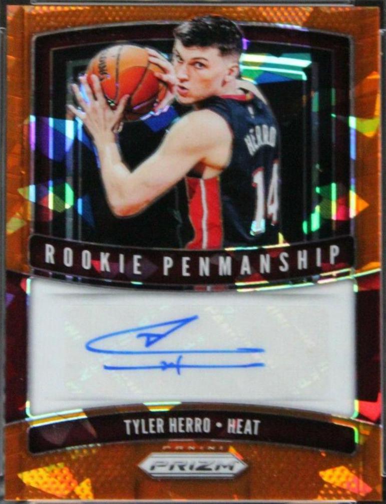 Tyler Herro #RPTHR 2019 Panini Prizm Rookie Penmanship Basketball