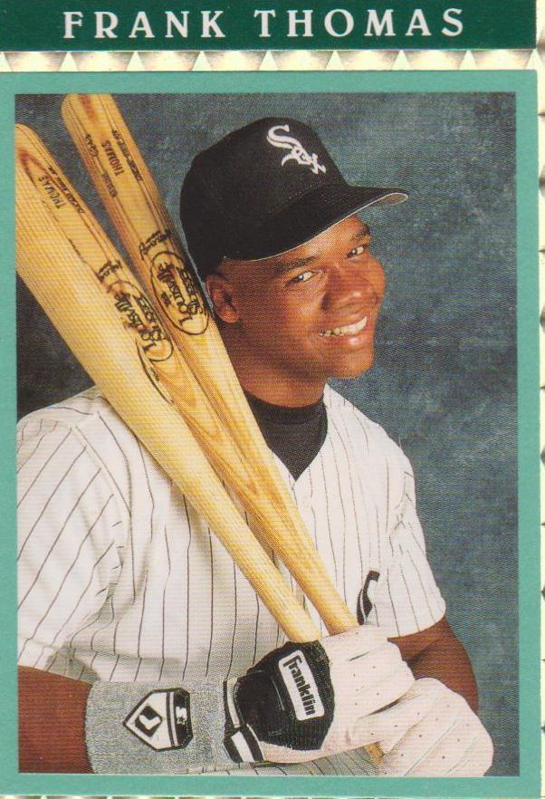 Frank Thomas #18 Baseball Cards 1992 Panini Donruss Elite