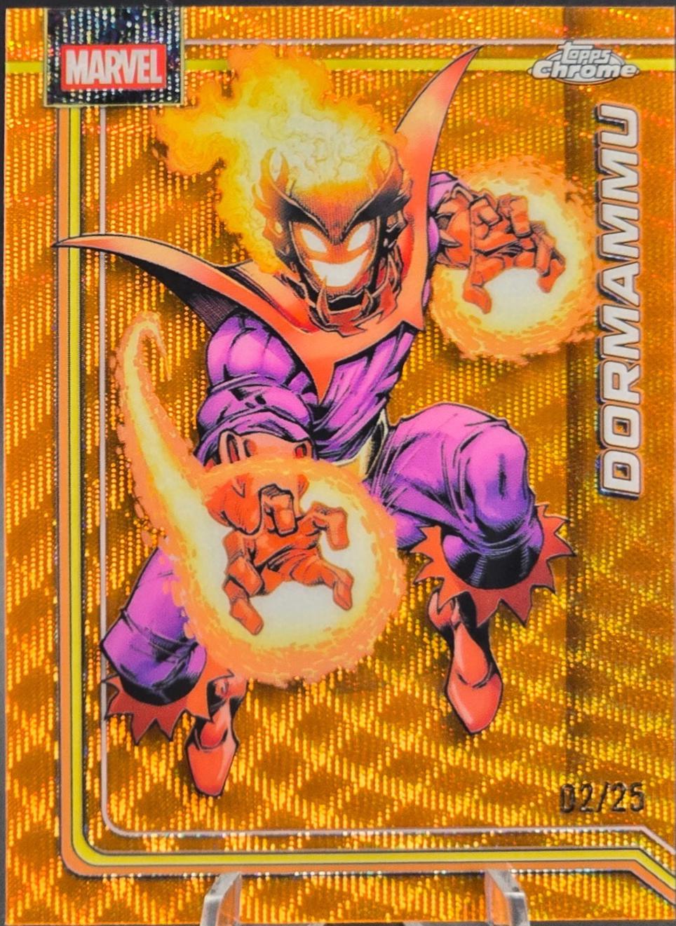 Dormammu Orange Wave Refractor