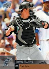 John Baker #649 Baseball Cards 2009 Upper Deck Prices