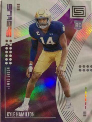 Kyle Hamilton #4 Football Cards 2022 Panini Chronicles Draft Picks Status