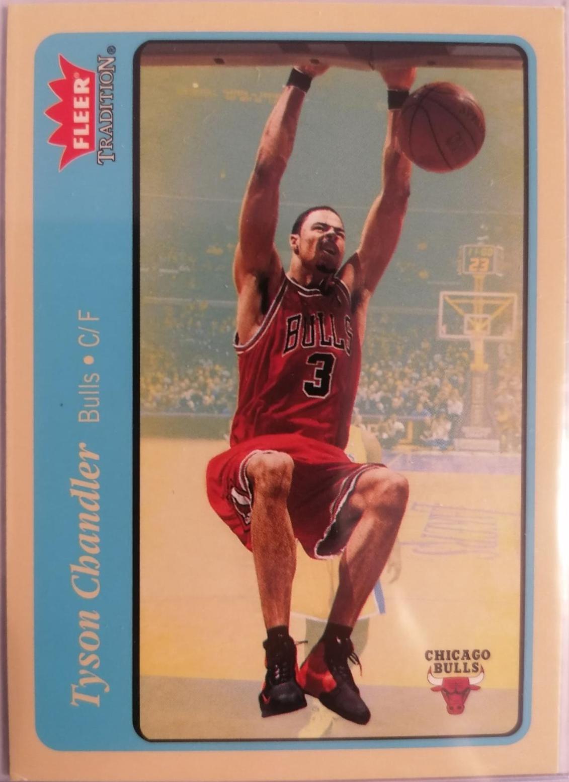 Tyson Chandler #93 2004 Fleer Tradition USA Basketball