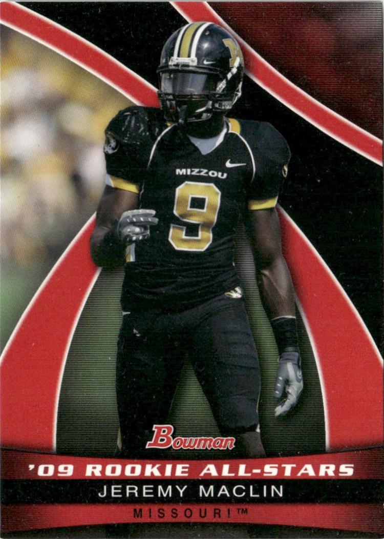 Jeremy Maclin #AS7 2009 Bowman Draft Rookie All Stars Football
