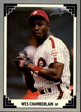 Wes Chamberlain #178 Baseball Cards 1991 Leaf