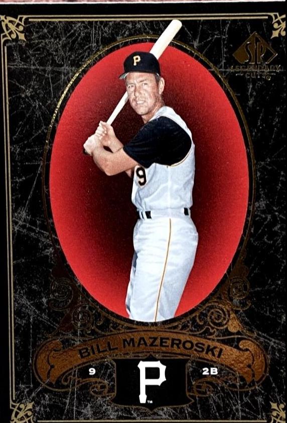 Bill Mazeroski #77 Baseball Cards 2007 SP Legendary Cuts
