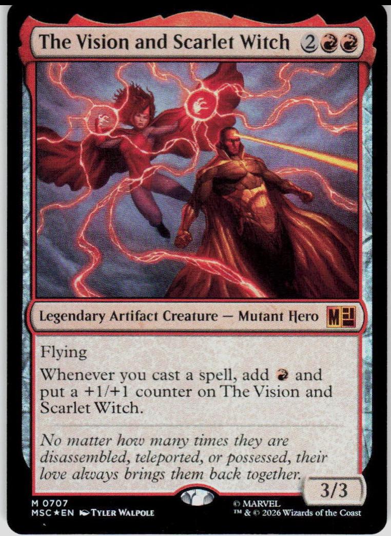 The Scarlet Witch [Foil] #151 Prices | Magic Marvel Super Heroes