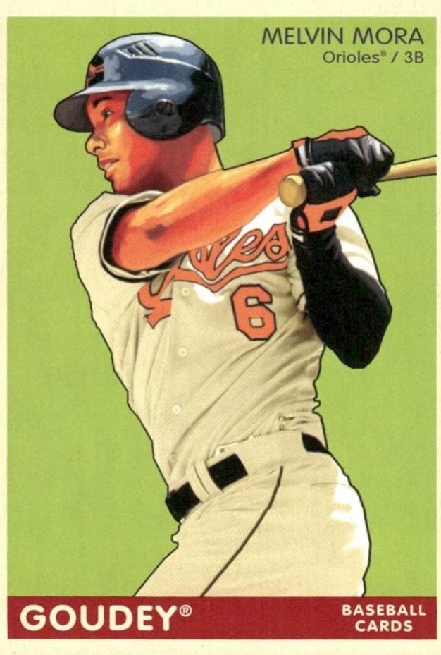 Melvin Mora #21 Baseball Cards 2009 Upper Deck Goudey