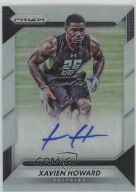 Xavien Howard #RA-ZHW Football Cards 2016 Panini Prizm Rookie Autograph