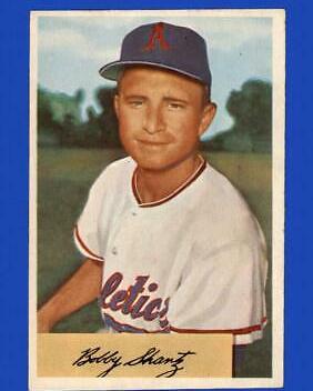 Bobby Shantz #19 Baseball Cards 1954 Bowman