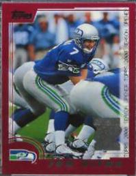 Jon Kitna #42 Football Cards 2000 Topps Season Opener