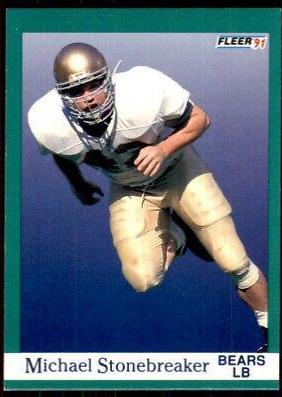 Michael Stonebreaker #426 Football Cards 1991 Fleer